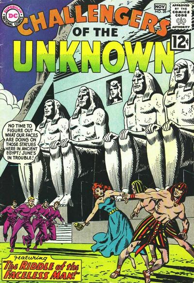 Challengers of the Unknown  #28 (October-November 1962)