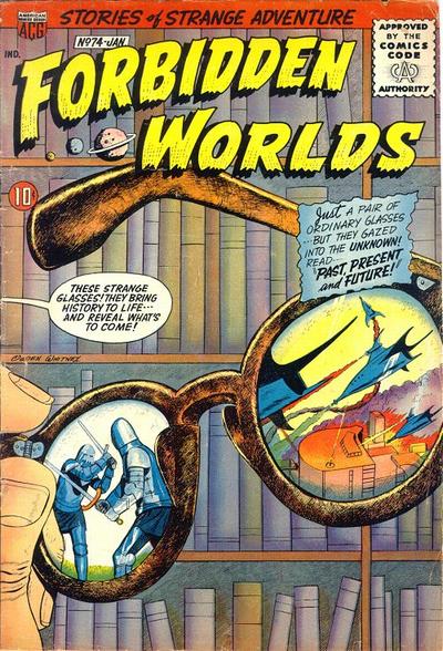 Forbidden Worlds  #74 (January 1959)