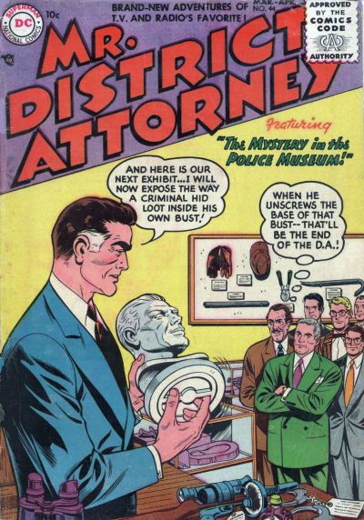 Mr. District Attorney (DC, 1948 series) #44 (March-April 1955)
