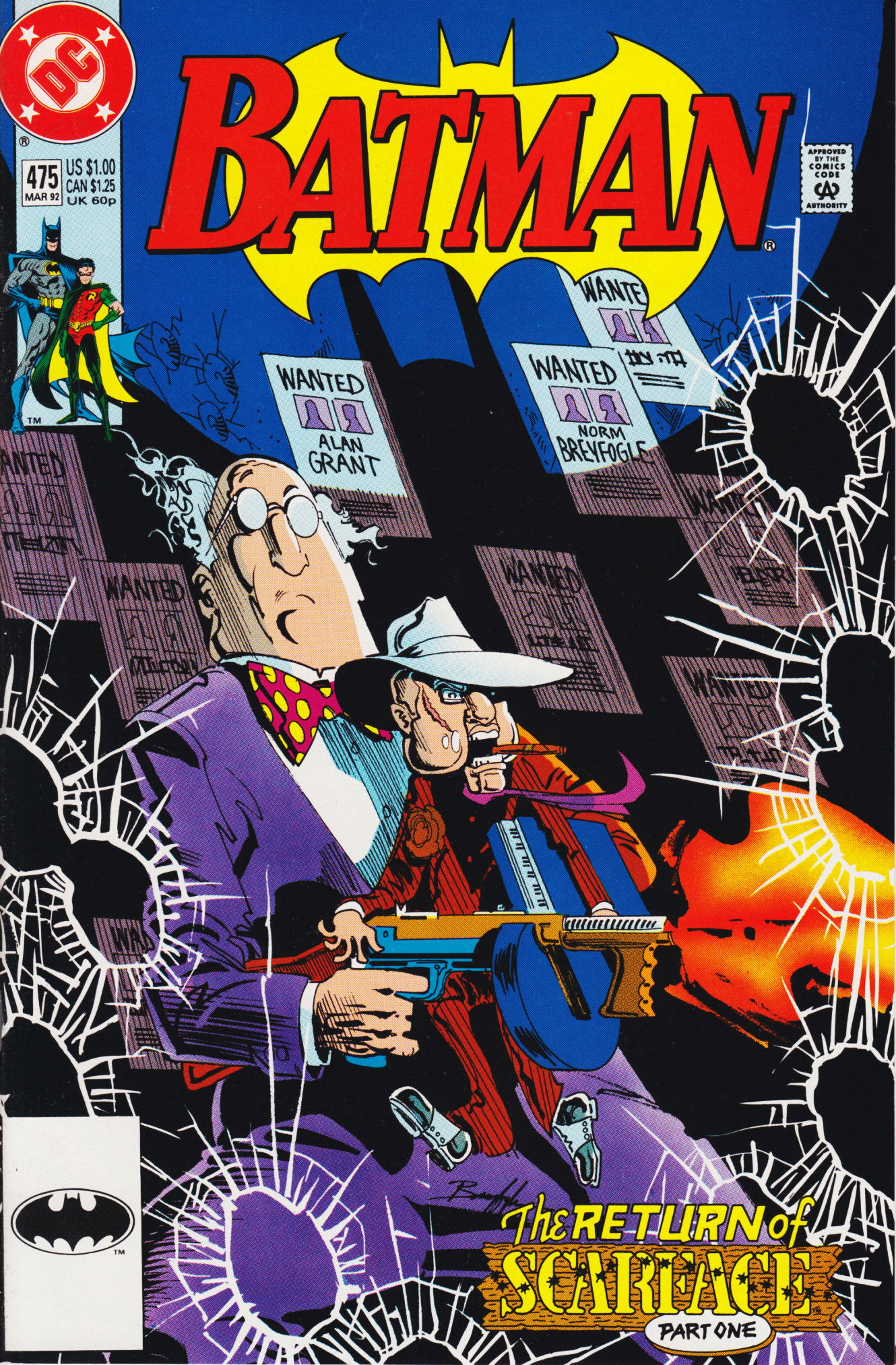 Batman (DC, 1940 series) #475 (March 1992)