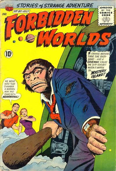 Forbidden Worlds (ACG, 1951 series) #80 July 1959