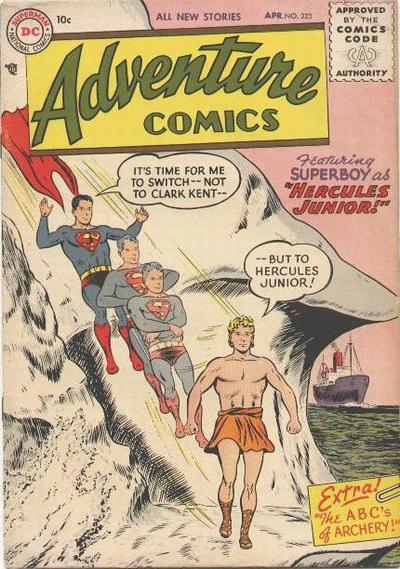 Adventure Comics  #223 (April 1956)