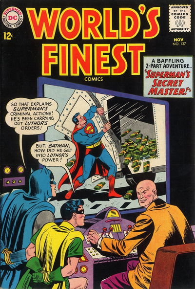 World's Finest Comics (DC, 1941 series) #137 November 1963