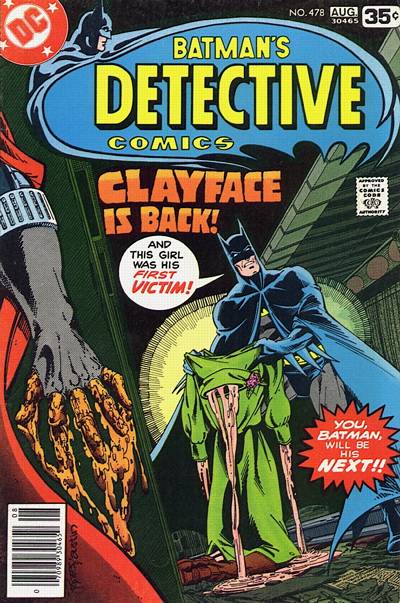 Detective Comics (DC, 1937 series) #478 (July-August 1978)