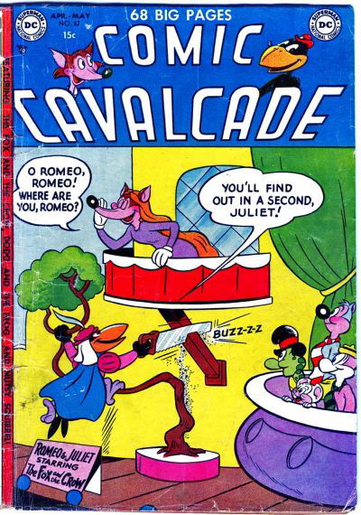 Comic Cavalcade (DC, 1942 series) #62 April-May 1954