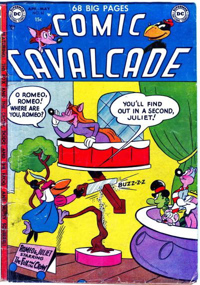 Comic Cavalcade  #62 (April-May 1954)