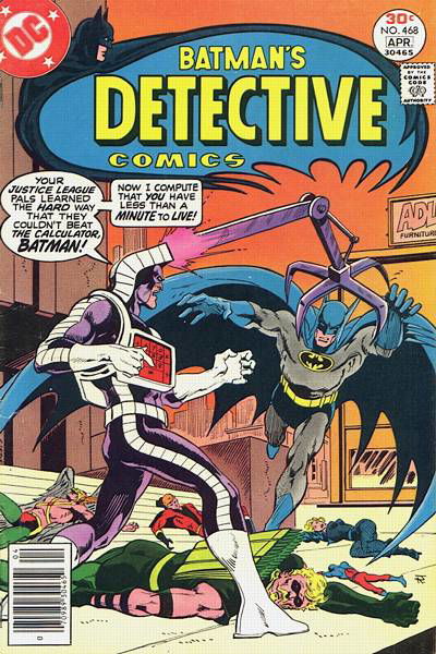 Detective Comics (DC, 1937 series) #468 March-April 1977