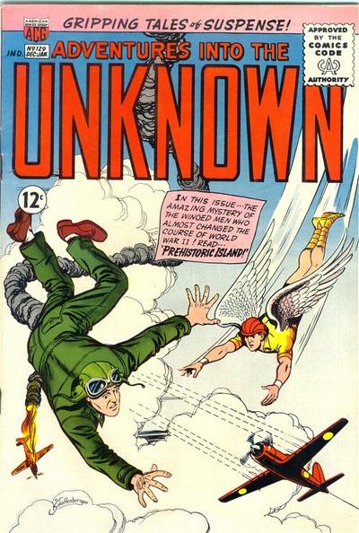 Adventures into the Unknown (ACG, 1948 series) #129 (December 1961-January 1962)
