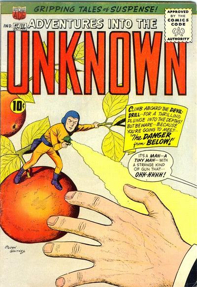Adventures into the Unknown (ACG, 1948 series) #120 (October-November 1960)