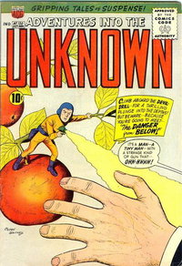Adventures into the Unknown (ACG, 1948 series)  #120 (October-November 1960)