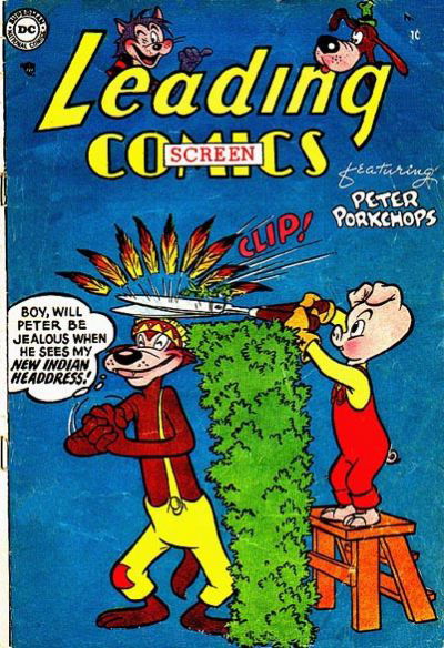 Leading Screen Comics (DC, 1950 series) #69 August 1954