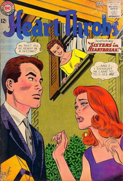 Heart Throbs (DC, 1957 series) #84 (June-July 1963)