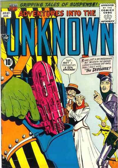 Adventures into the Unknown (ACG, 1948 series) #87 August 1957