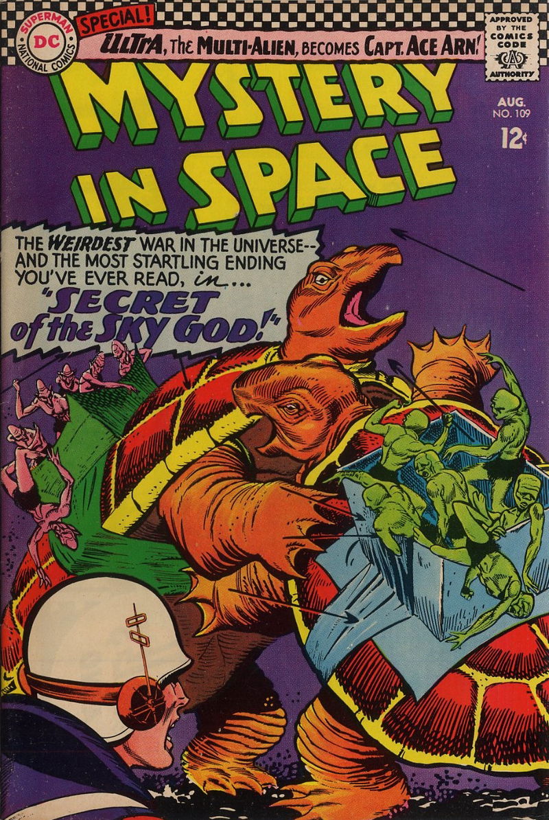 Mystery in Space (DC, 1951 series) #109 (August 1966)
