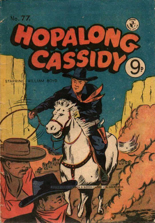 Hopalong Cassidy (Colour Comics, 1954 series) #77 ([October 1955])