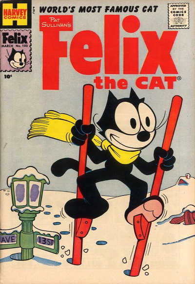 Pat Sullivan's Felix the Cat  #102 (March 1959)