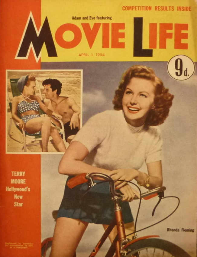 Adam and Eve Featuring Movie Life (Southdown Press, 1945 series) v8#10 (April 1954)