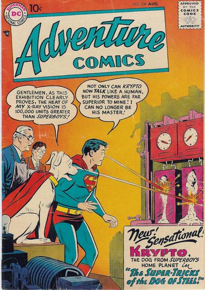 Adventure Comics  #239 (August 1957)