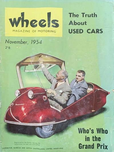 Wheels (Hudson, 1953 series) v2#7 November 1954