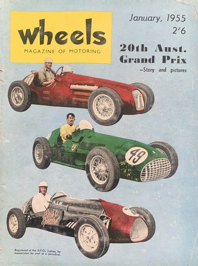 Wheels (Hudson, 1953 series) v2#9 January 1955