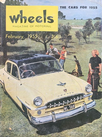 Wheels (Hudson, 1953 series) v2#10 February 1955