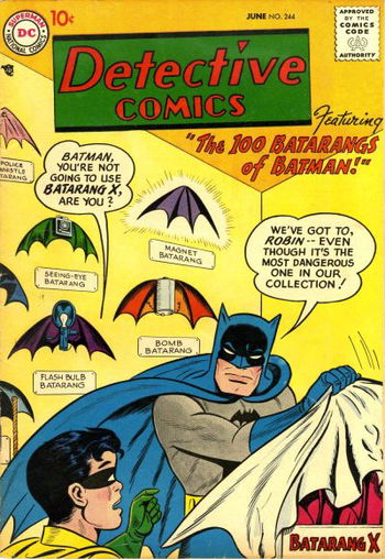 The 100 Batarangs of Batman!