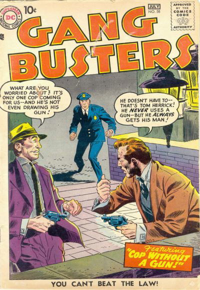 Gang Busters (DC, 1947 series) #58 June-July 1957