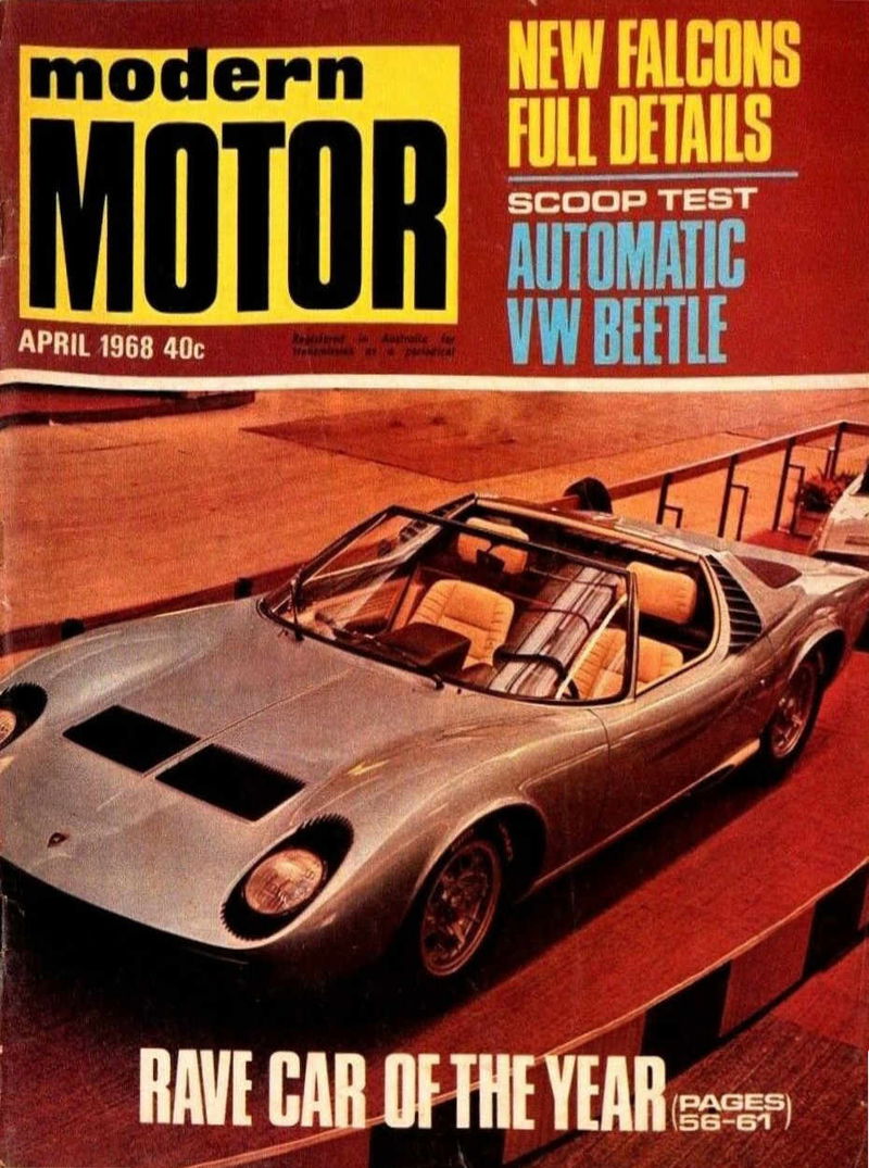Modern Motor (Modern Magazines, 1954 series) v14#11 ([April 1968])