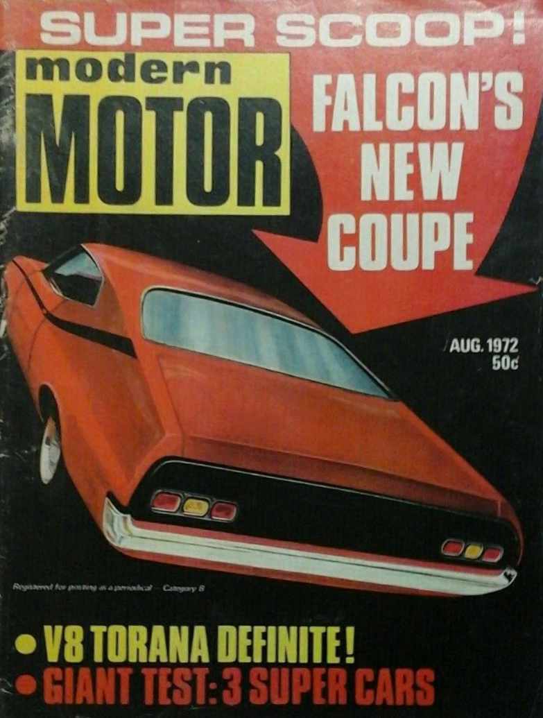Modern Motor (Modern Magazines, 1954 series) v19#3 (August 1972)