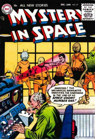 Mystery in Space (DC, 1951 series) #29 (December 1955-January 1956)