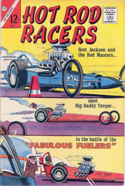 Hot Rod Racers (Charlton, 1964 series) #4 July 1965