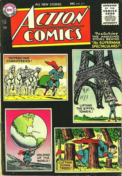 Action Comics (DC, 1938 series) #211 December 1955