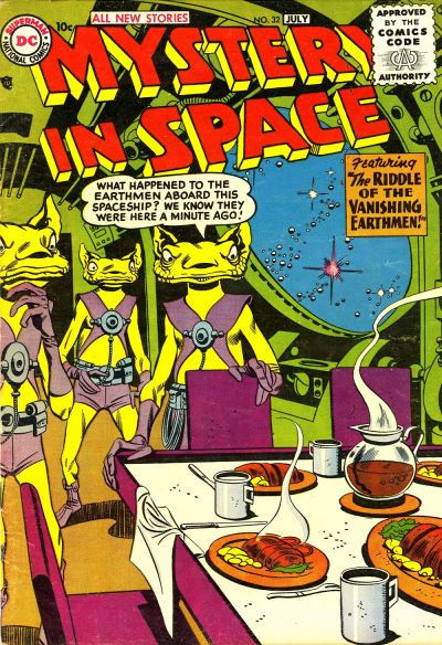 Mystery in Space (DC, 1951 series) #32 (June-July 1956)