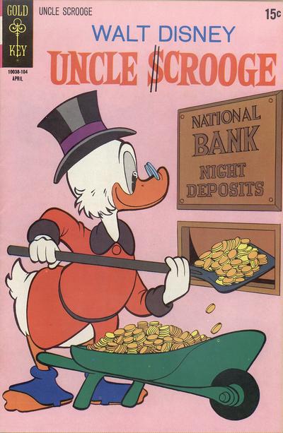 Walt Disney Uncle Scrooge (Western, 1963 series) #92 (April 1971)