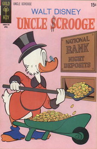 Walt Disney Uncle Scrooge (Western, 1963 series)  #92 (April 1971) — Night Deposit Box
