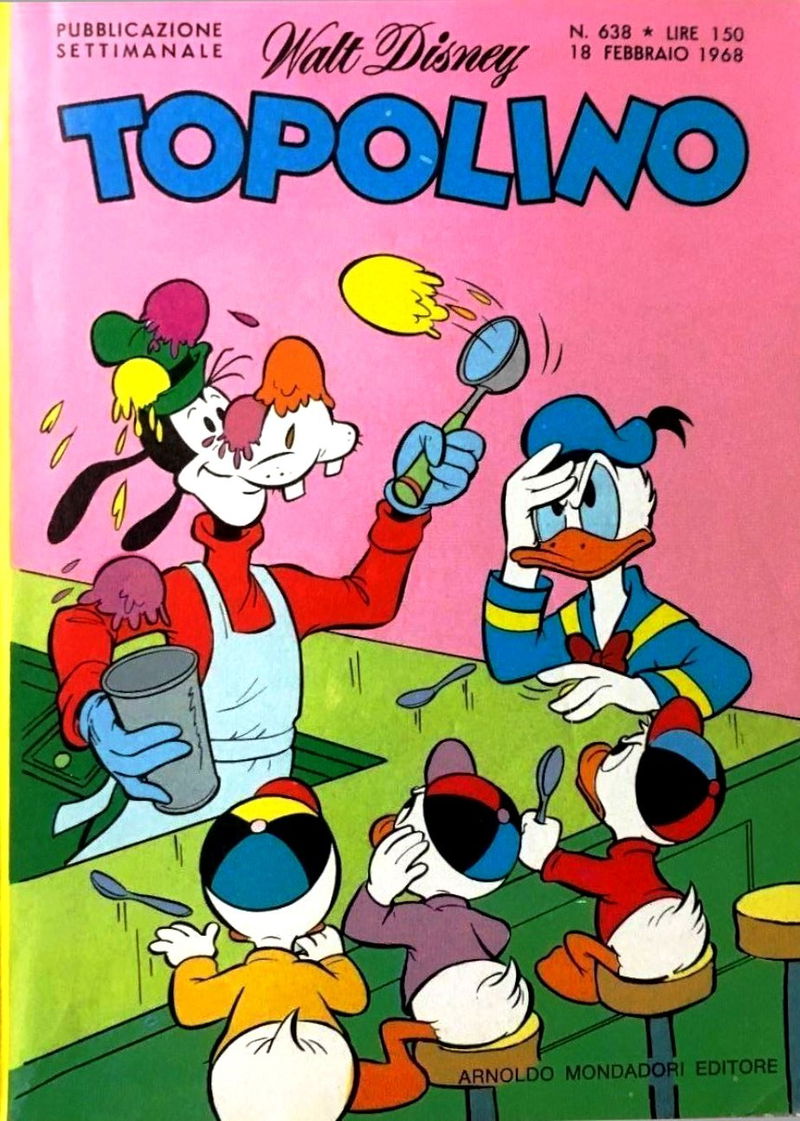 Topolino (Arnoldo, 1949? series) #638 (18 February 1968)