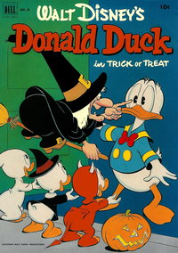 Walt Disney's Donald Duck (Dell, 1952 series)  #26 (November 1952) — Trick or Treat