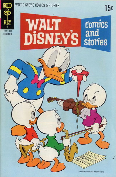Walt Disney's Comics and Stories  v31#3 (363) (December 1970)