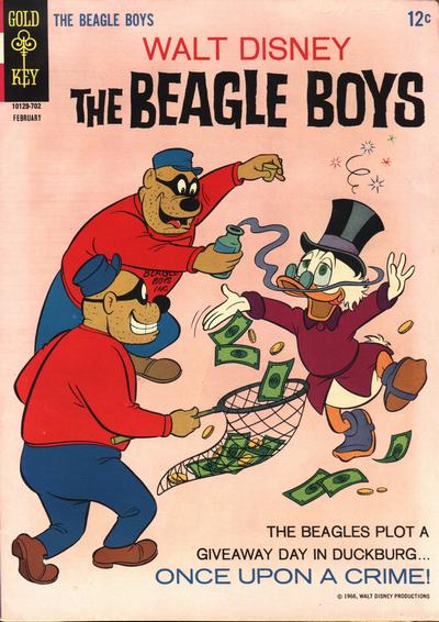 Walt Disney The Beagle Boys  #5 (February 1967)