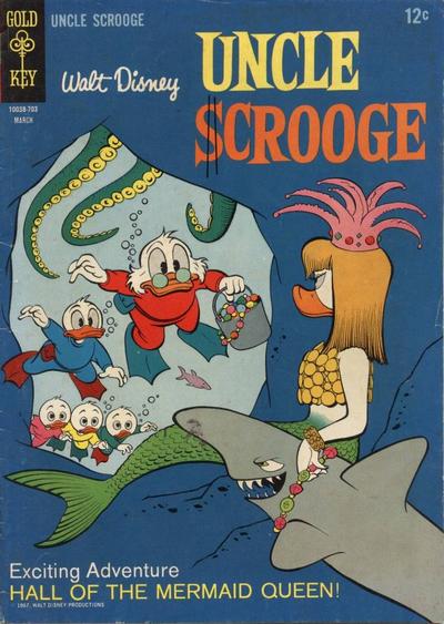 Walt Disney Uncle Scrooge (Western, 1963 series) #68 (March 1967)