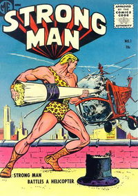 Strongman (Magazine Enterprises, 1955 series) #1 [A-1 #130] (March-April 1955)