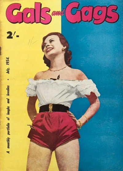 Gals and Gags  v2#4 (July 1954)