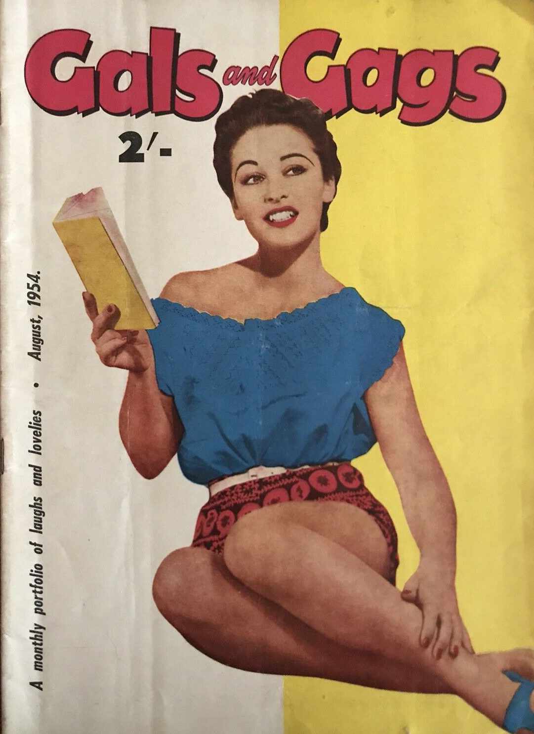 Gals and Gags (Adam, 1953 series) v2#5 (August 1954)