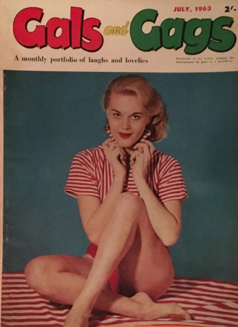 Gals and Gags (Adam, 1953 series) v20#4 (July 1963)
