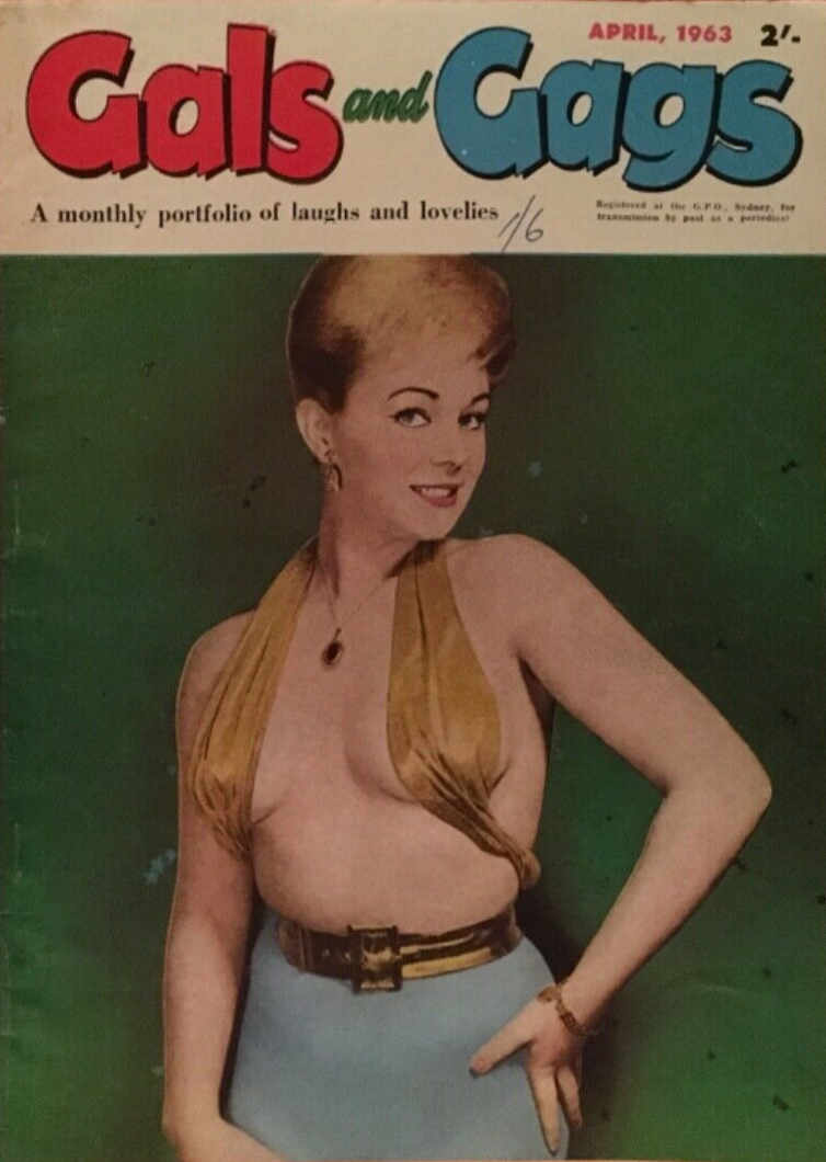 Gals and Gags (Adam, 1953 series) v20#1 (April 1963)