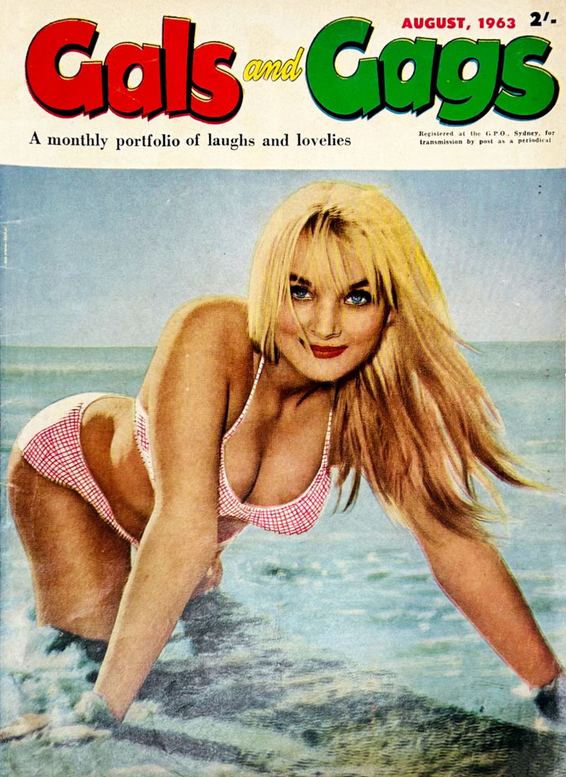 Gals and Gags (Adam, 1953 series) v20#5 (August 1963)