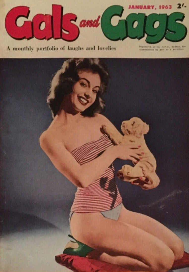 Gals and Gags (Adam, 1953 series) v19#4 (January 1963)