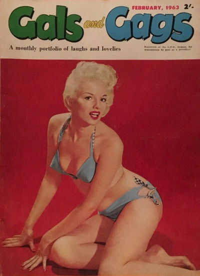 Gals and Gags (Adam, 1953 series) v19#5 February 1963