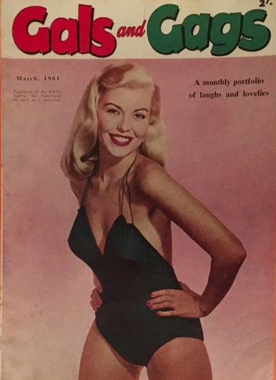 Gals and Gags (Adam, 1953 series) v15#6 March 1961