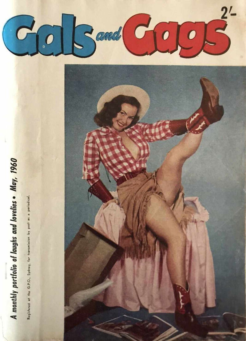 Gals and Gags (Adam, 1953 series) v14#2 (May 1960)